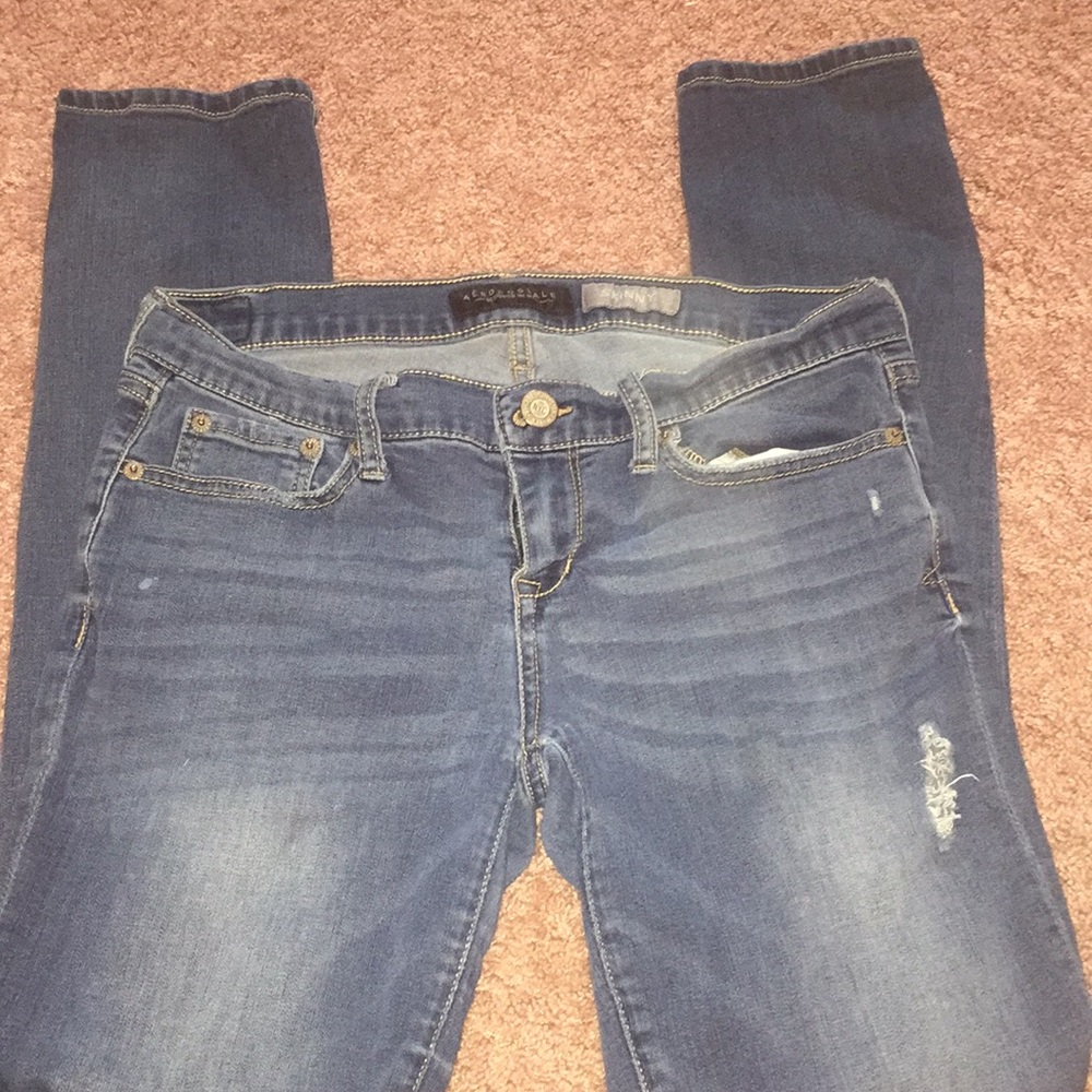 Aeropostale skinny jeans!